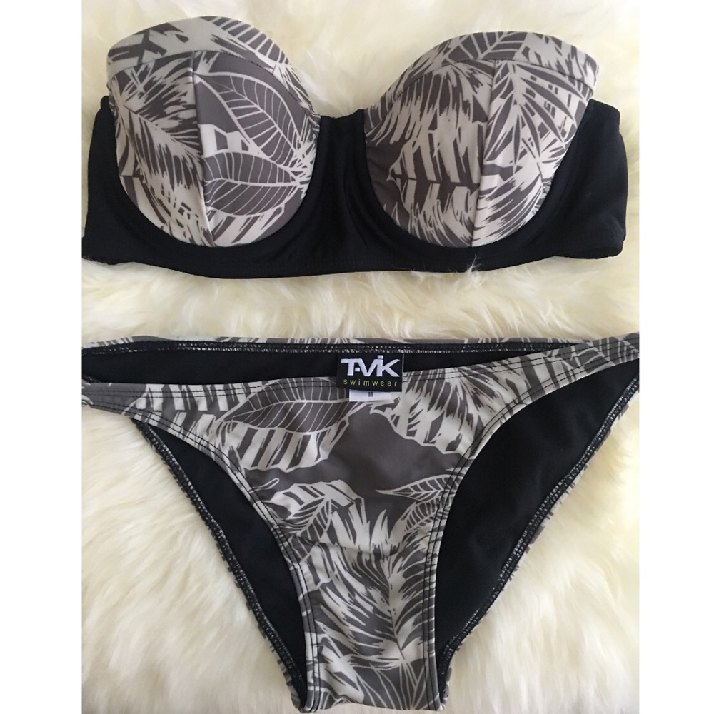 Tavik palm print bikini